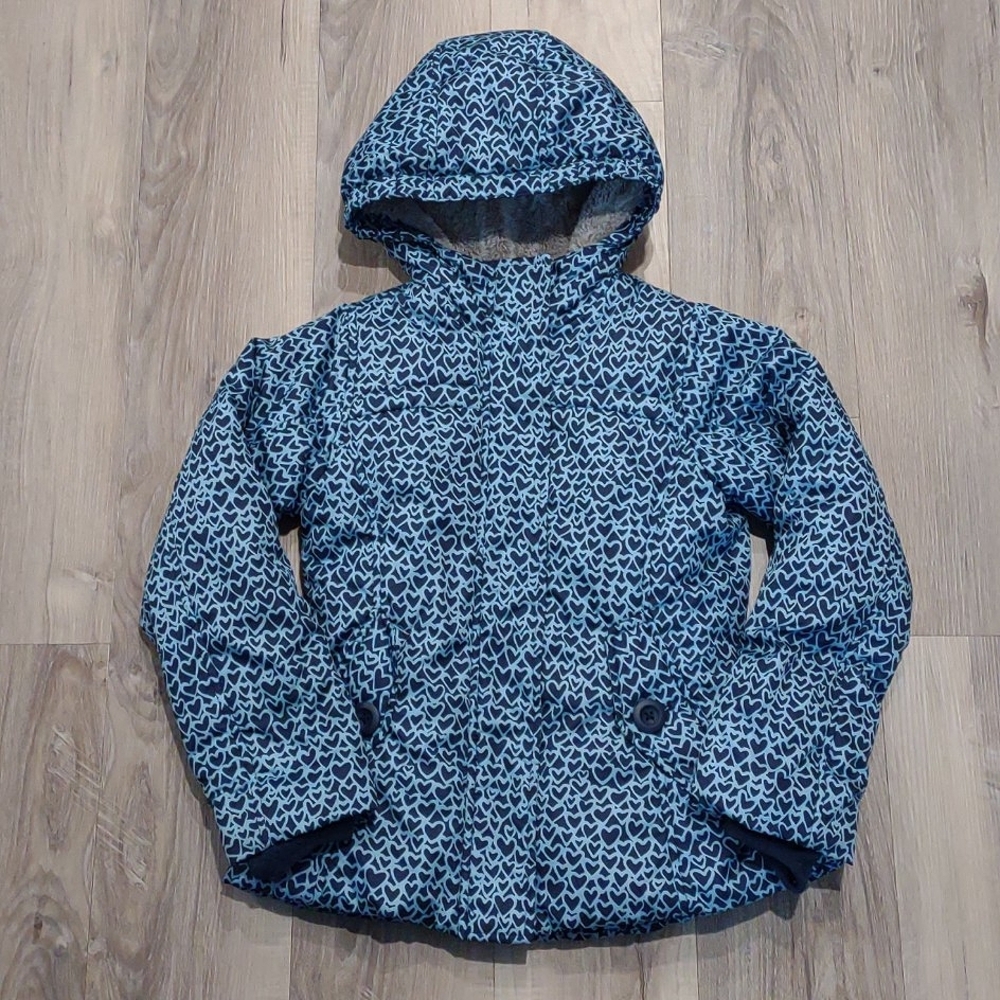 Girls Lands End Coat Size Large 6X-7